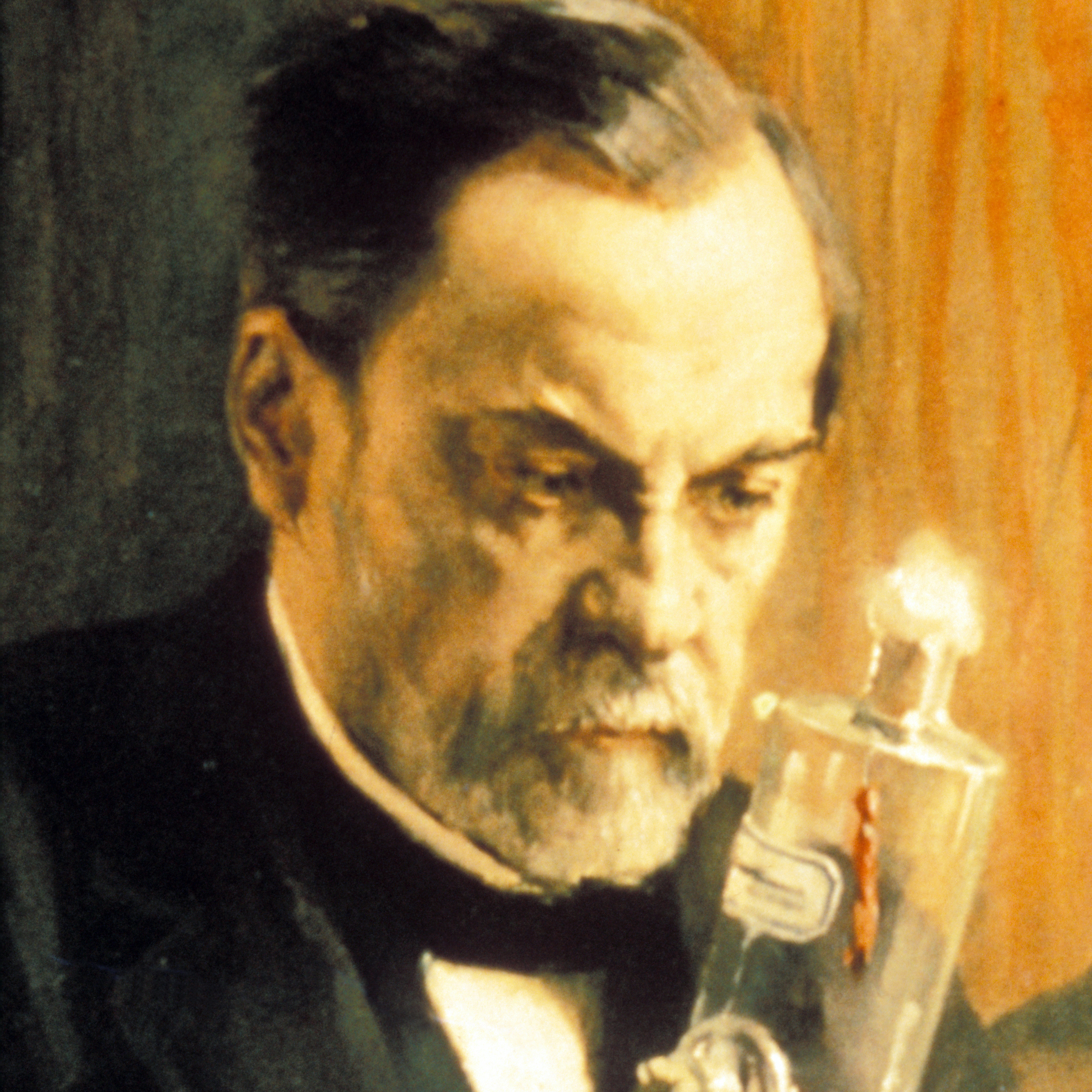 Louis Pasteur par Edelfelt, détail, 1886 - Institut Pasteur Louis Pasteur par Edelfelt, détail, 1886 - Institut Pasteur