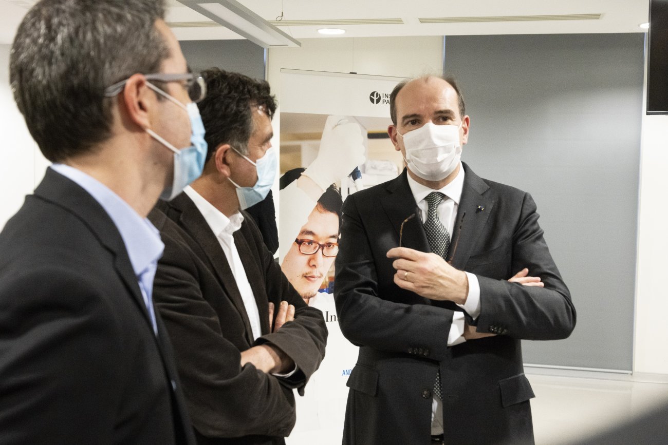 Visite Jean Castex 2022 - Institut Pasteur