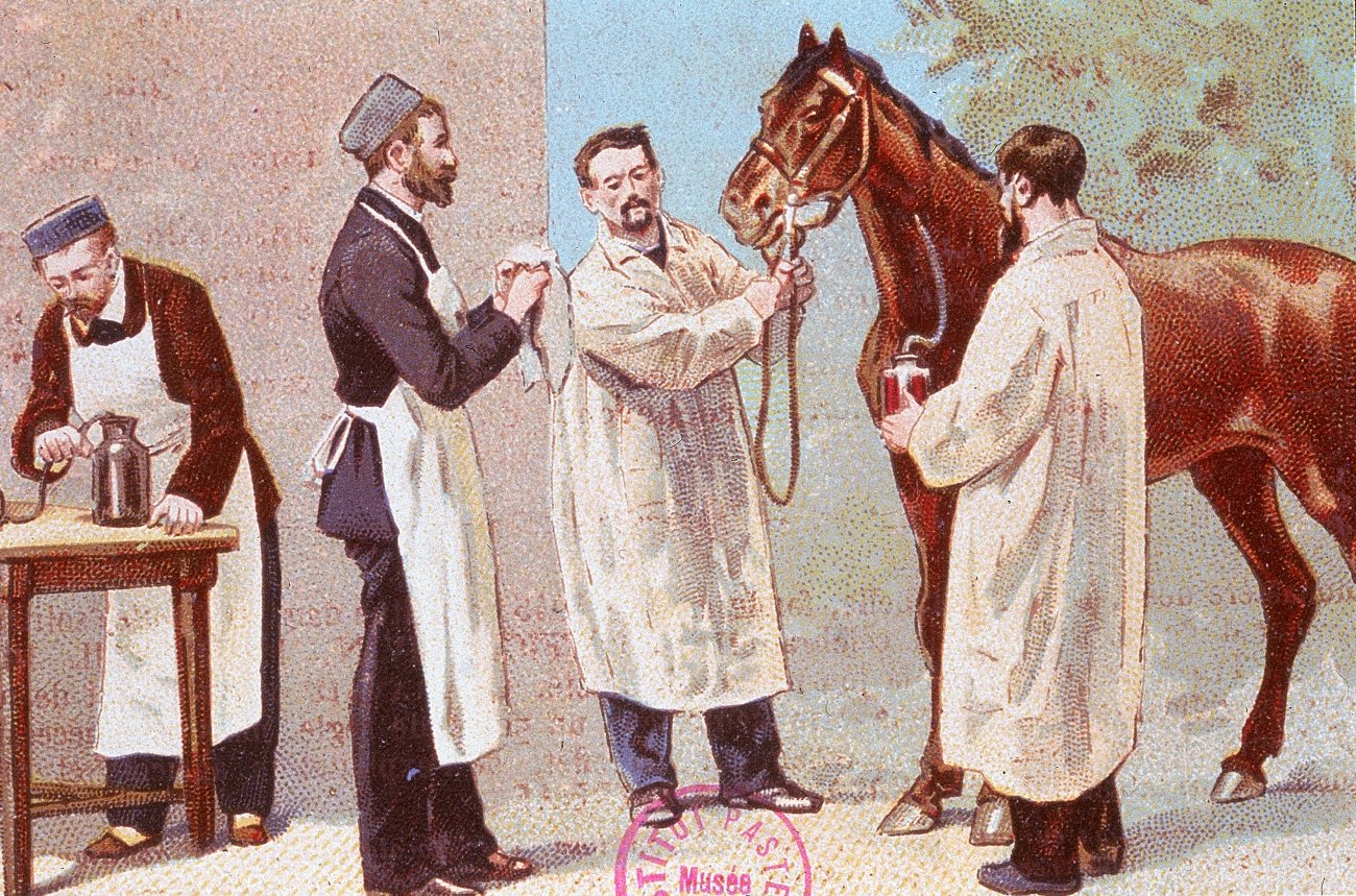 Le Dr Roux, élève de Pasteur, découvre le remède contre la diphtérie - Institut Pasteur Le Dr Roux, élève de Pasteur, découvre le remède contre la diphtérie - Institut Pasteur