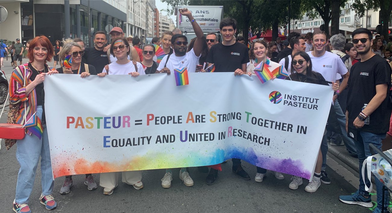 Institut Pasteur - Marche des fiertés - Pride March - 2024