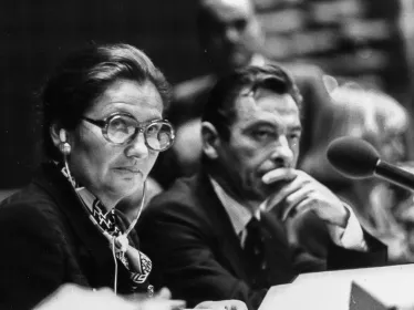 Merci Madame Simone Veil !  C’est aussi à vous que l’Institut Pasteur doit aujourd’hui d’être ce qu’il est - Institut Pasteur