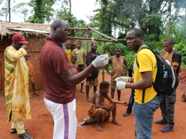 Mission d’investigation d'experts de l'Institut Pasteur de Bangui autour d’un cas de Monkeypox dans un village pygmée à Toma dans la commune de Ndolobo en juin 2017