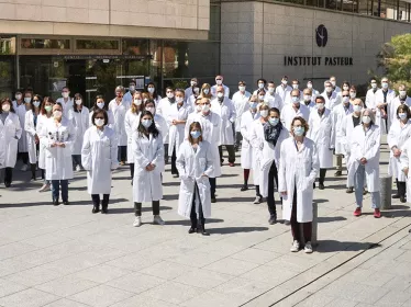 Chercheurs de L'Institut Pasteur