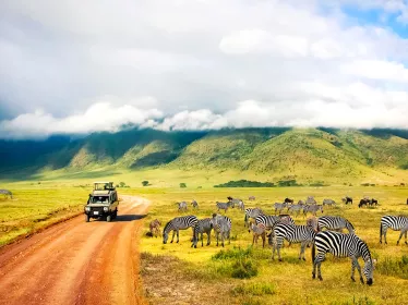 Photographie paysage de Tanzanie, parc national Ngorongoro