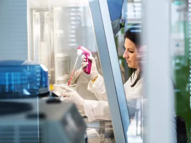 Manipulation en laboratoire - Institut Pasteur