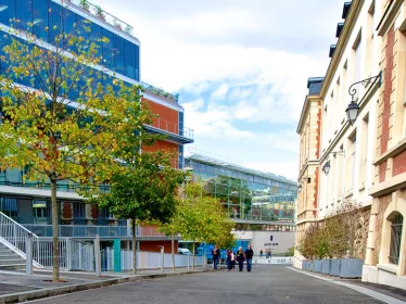 Photo illustration, campus de l'Institut Pasteur