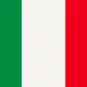 The Erasmus+ program - Italian Flag