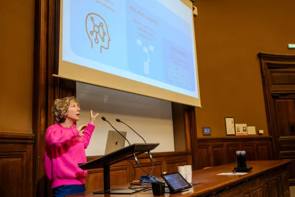 Elodie Laine, Professor in Computational Biology & Artificial Intelligence, Sorbonne Université. Artificial Intelligence for Life Sciences Theoretical Workshop for Pasteur PhD students.