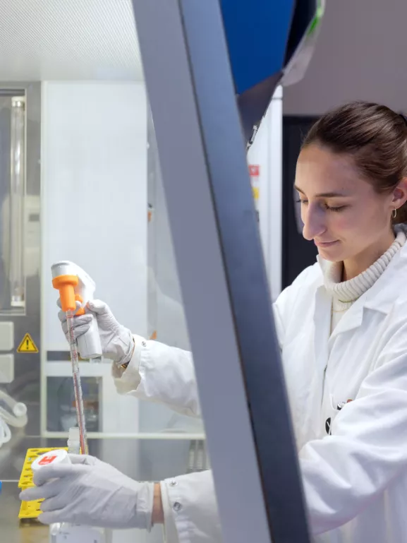 Reportage dans l'unité Biologie et génétique de la paroi bactérienne.