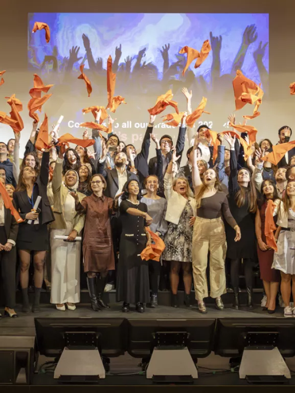 Cérémonie de remise de diplôme des doctorants Institut Pasteur 2025