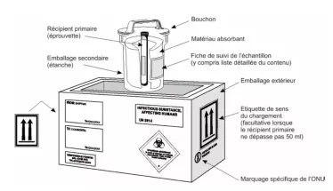 Transport des matières infectieuses 