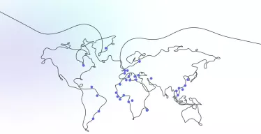 Carte représentant la localisation des Instituts Pasteur dans le monde